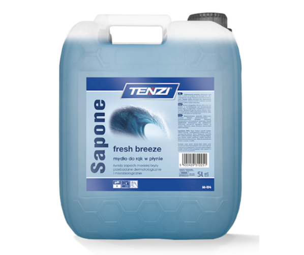 Рідке мило для рук і тіла SAPONE FRESH BREEZE 5L 