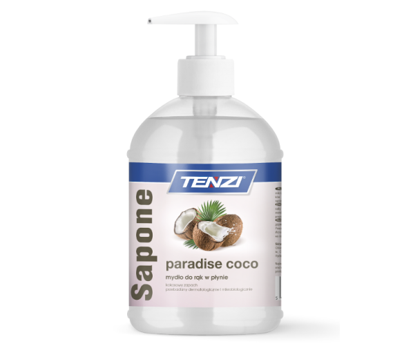 Жидкое мыло для рук и тела SAPONE PARADISE COCO, 500 ml