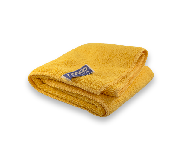 Мікрофіброва серветка Microfiber towel  - yellow (40 x 40cm)