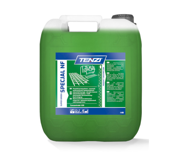 Средство для очистки масляных загрязнений SUPER GREEN SPECJAL NF, 5 L