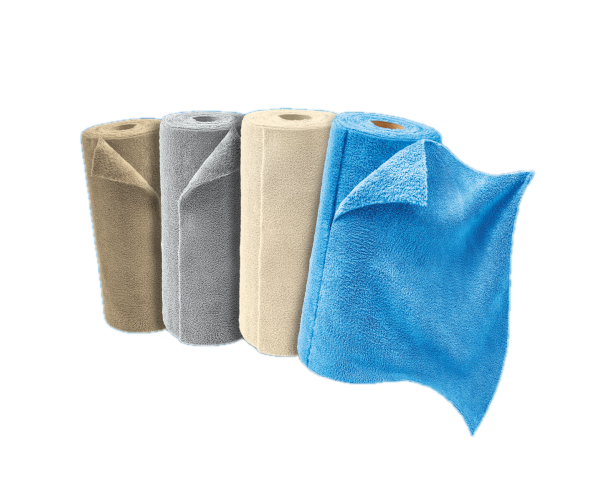 Ультра м'яка мікрофібра в рулоні Ultra Soft Microfibre Roll BLUE 35x35cm 20 pc 